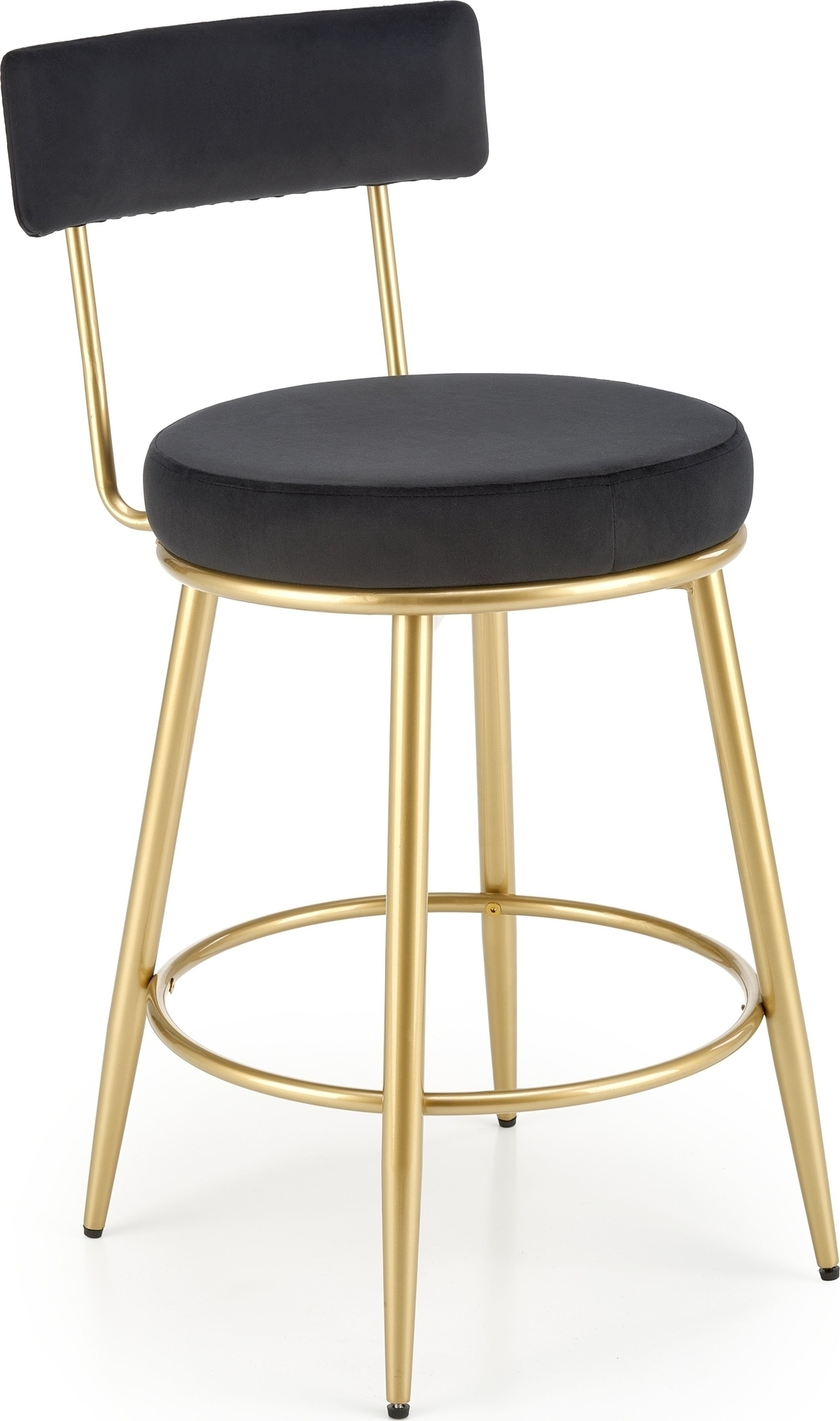 Pelican barkruk 115 - Zwart/goud