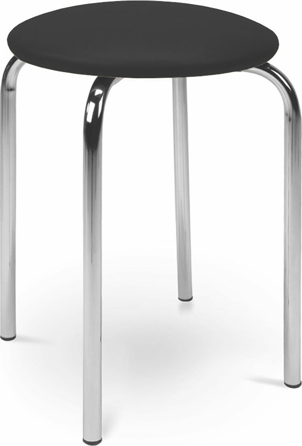 Chique kruk - Zwart PU