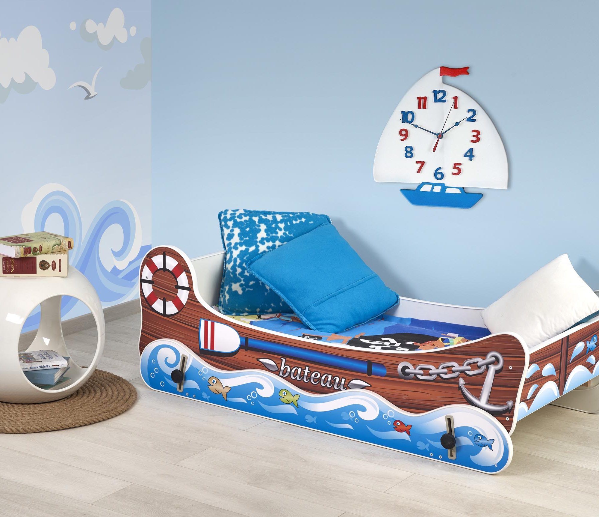 Barns�ng skepp o hoj - Brun/bl�