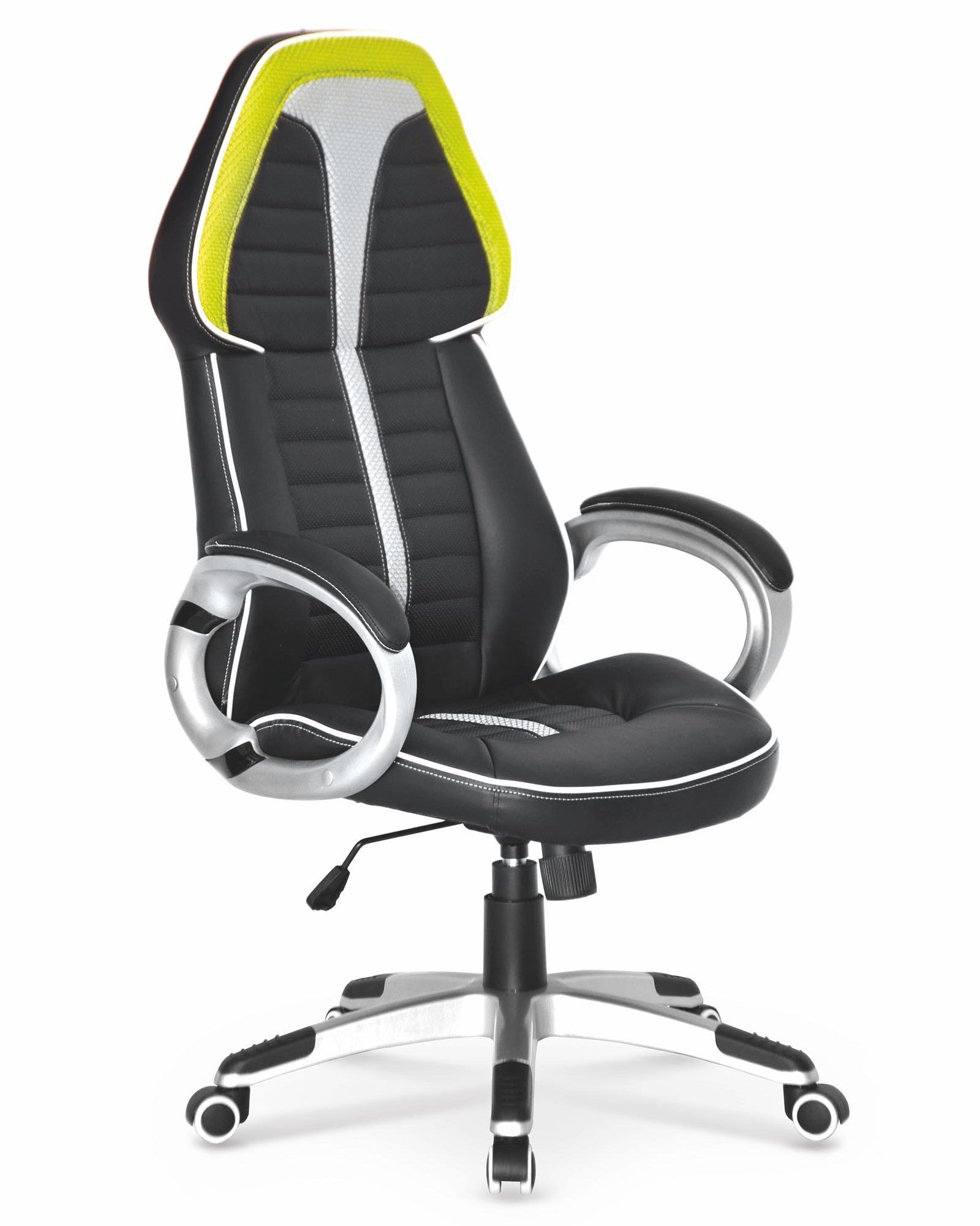 Madeleine kontorsstol - Svart/gr�n