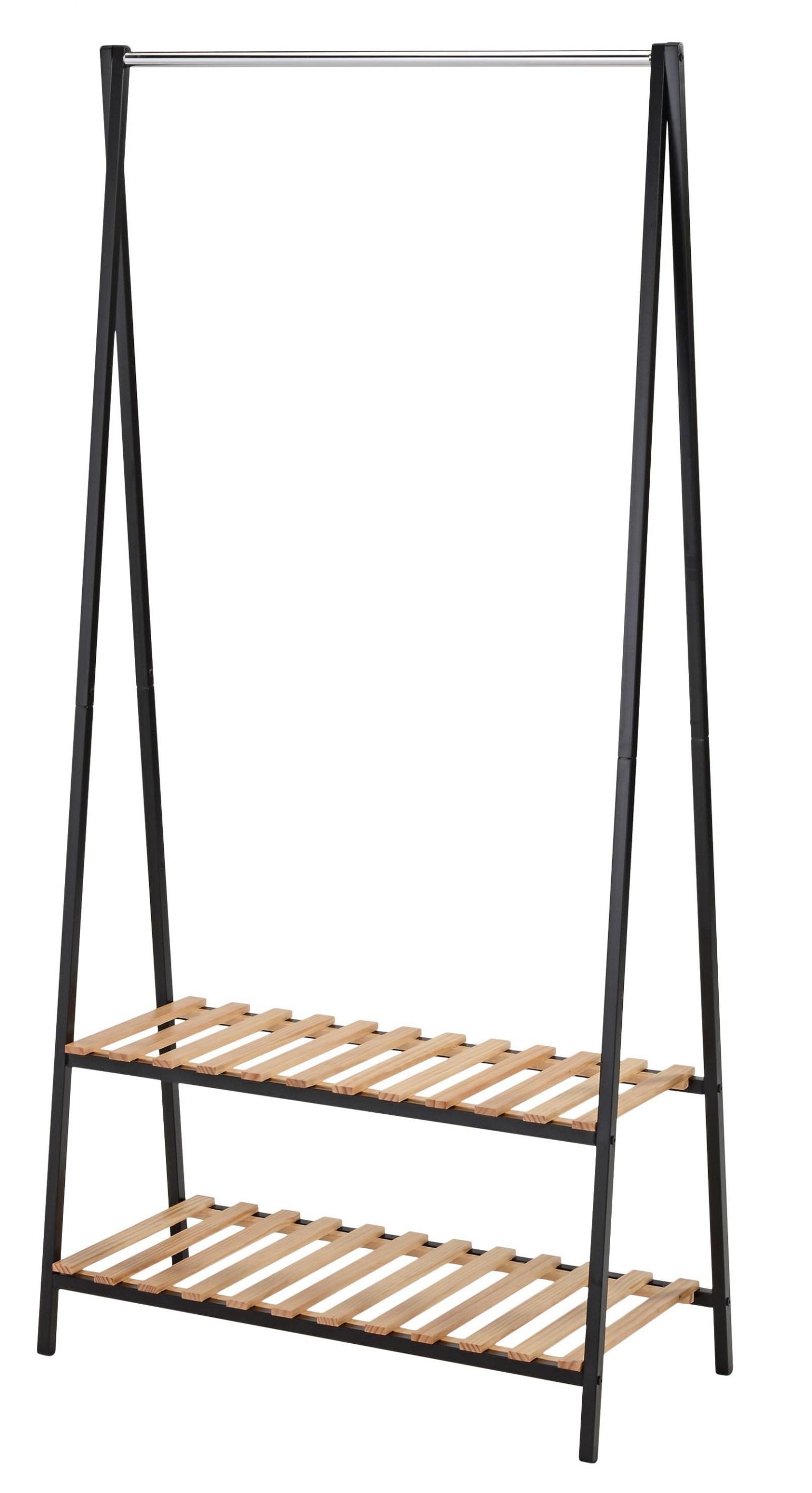 Christine- Kl�dst�llning med skost�ll (svart)