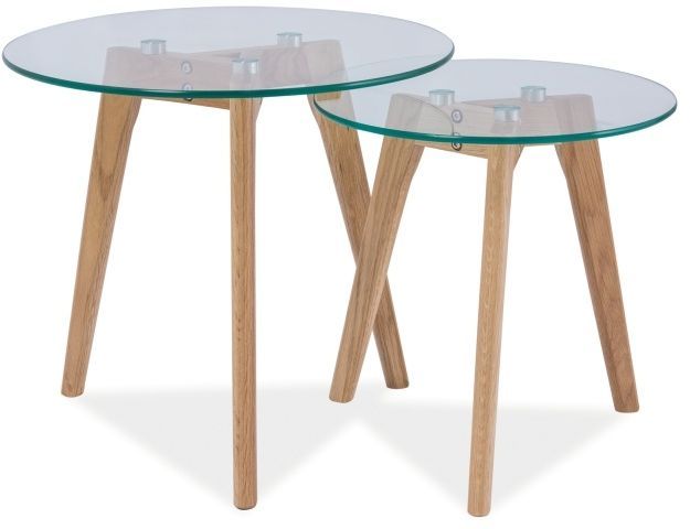 Ayleen satsbord �50/40 cm - Ek