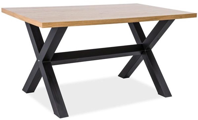 Matbord Esperanza 180 - Svart/ek Matbord Esperanza 180 - Svart/ek