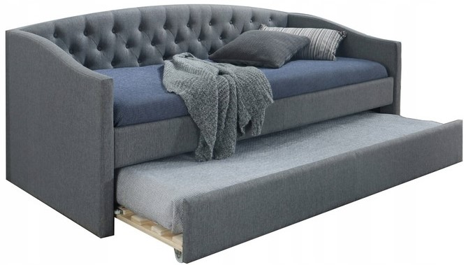 Alessia bed 90 cm - Grijs