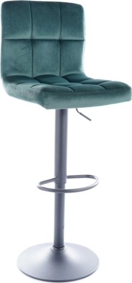 Barkruk Carlo - Groen fluweel Barkruk Carlo - Groen fluweel