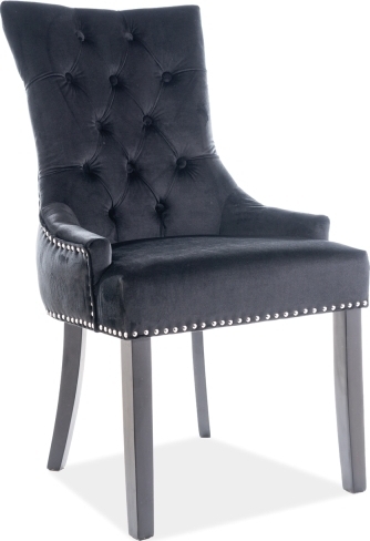 Edward matstol - Svart sammet