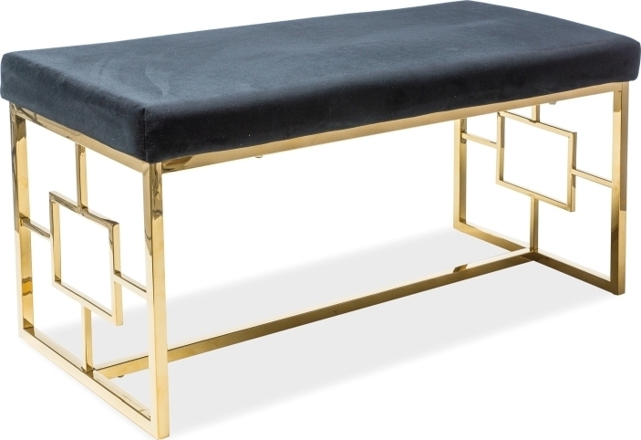 Vanessa bankje - Zwart