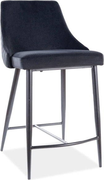 Pianobarkruk - Zwart fluweel Pianobarkruk - Zwart fluweel