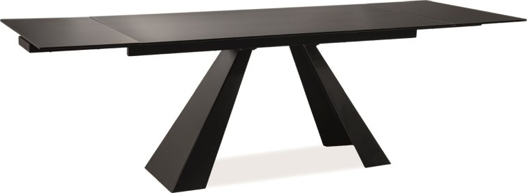 Salvadore matbord 160-240 cm - Svart