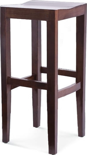 Vierkante barkruk - Elke kleur op het frame