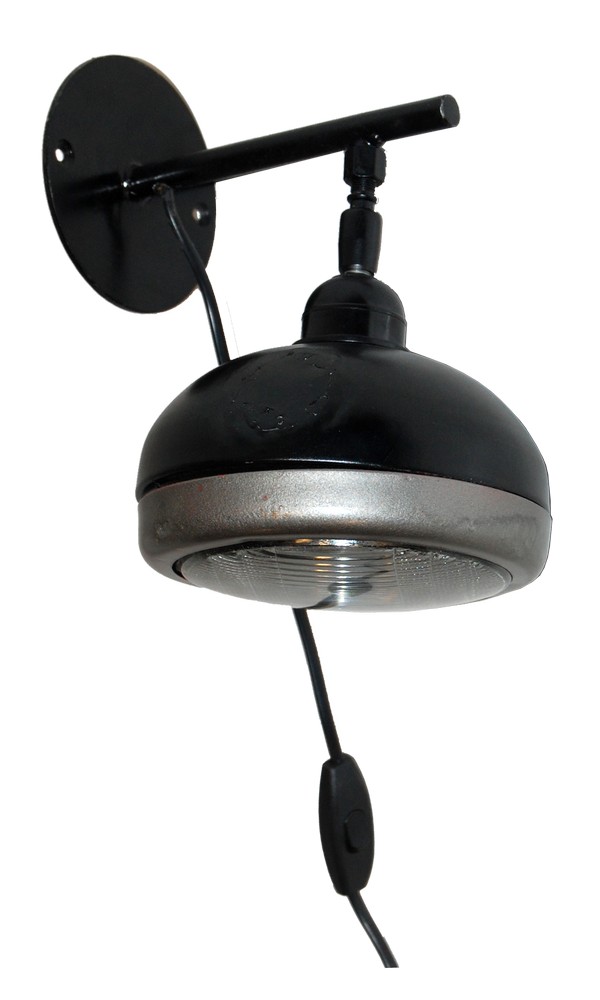 Moss v�gglampa - Svart