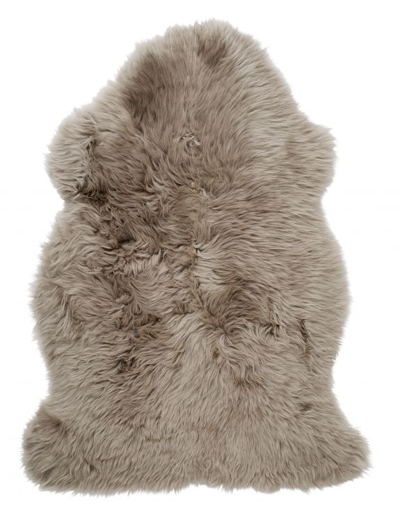Zacht langharige schapenvacht Beige