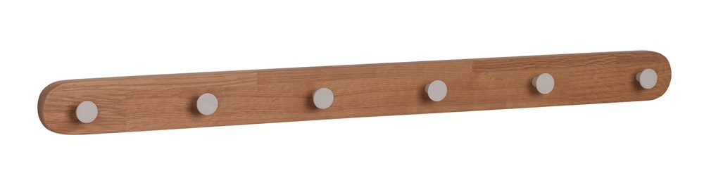 Metro kroklist 65 cm - 6 krokar - Ek