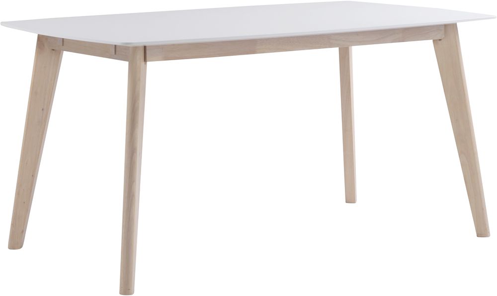 Catherine matbord 150 cm - Vit/whitewash