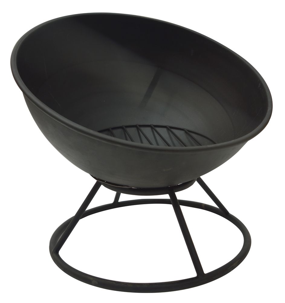 Fire b�lpanna �52 cm - Svart