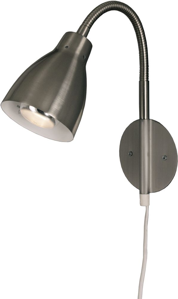 Sarek wandlamp - Staal