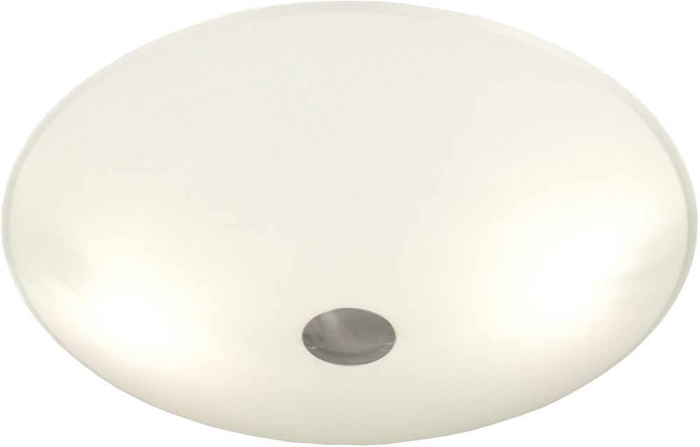 Iglo plafond - Vit/stål Iglo plafond - Vit/stål