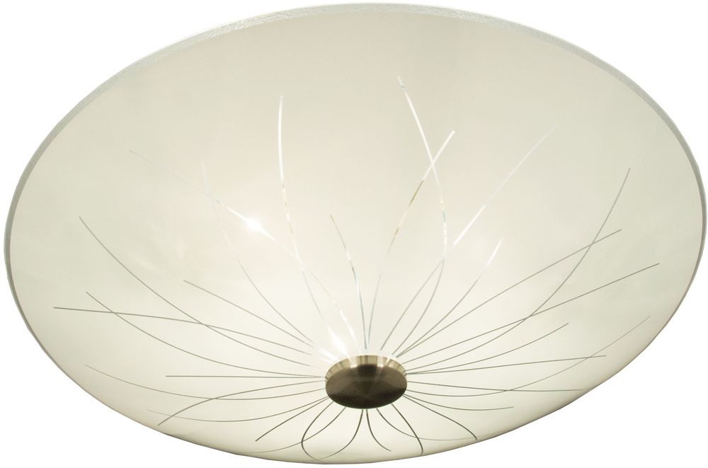 Nerine plafond - Wit/staal Nerine plafond - Wit/staal