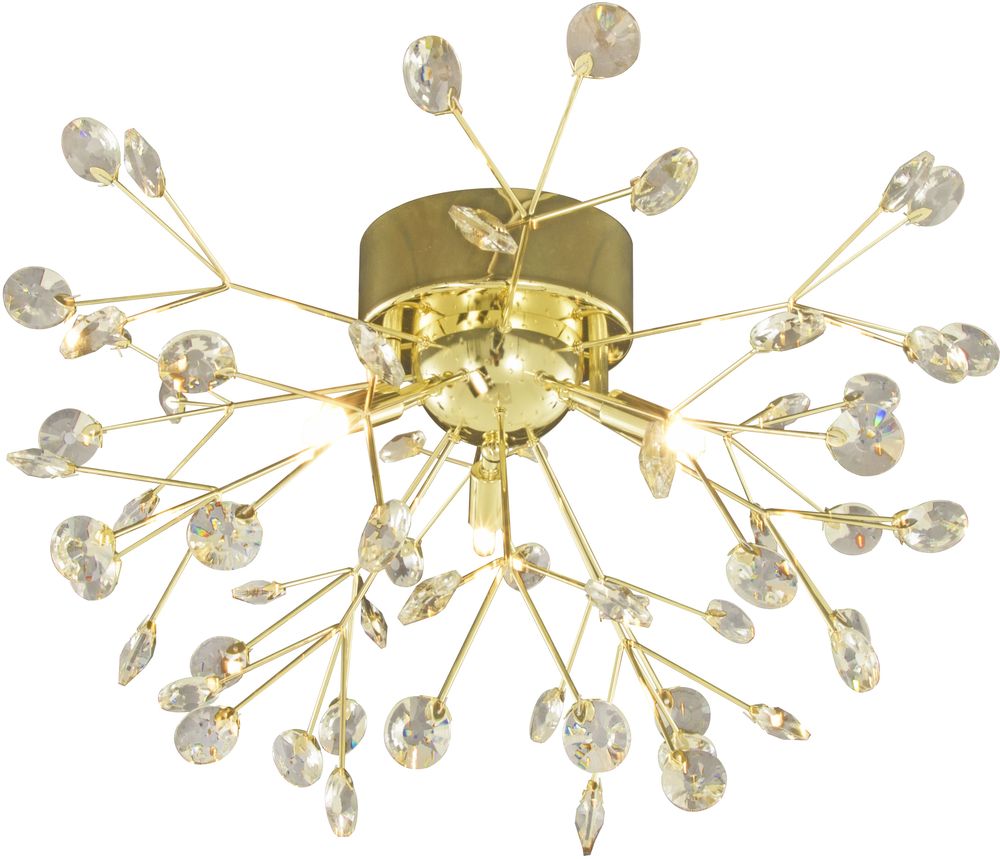 Viva plafond - Messing/helder