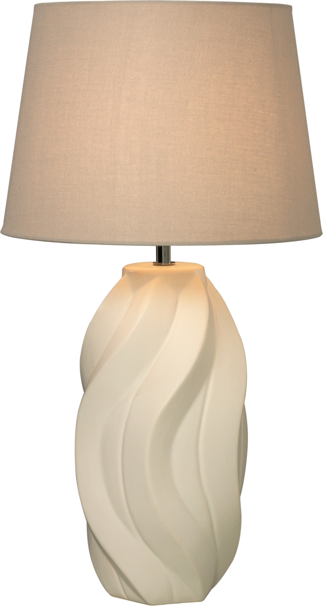 Fiorella tafellamp - Natuurlijk wit