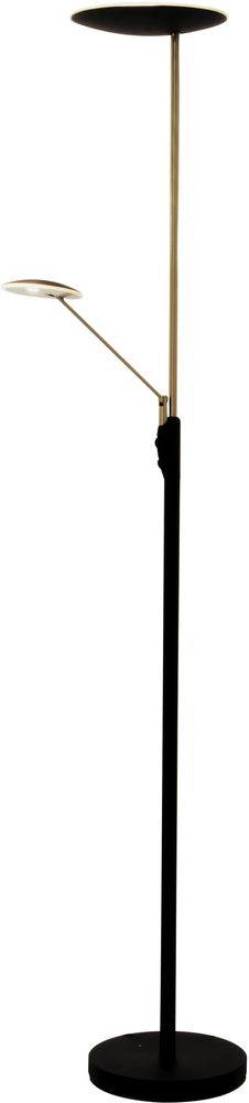 Cadiz vloerlamp - Zwart/mat messing Cadiz vloerlamp - Zwart/mat messing