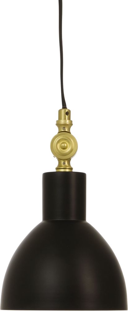 Dublin raamlamp - Zwart/mat messing