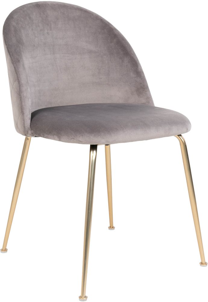 Geneve Matstol - Grå/mässing Geneve Matstol - Grå/mässing