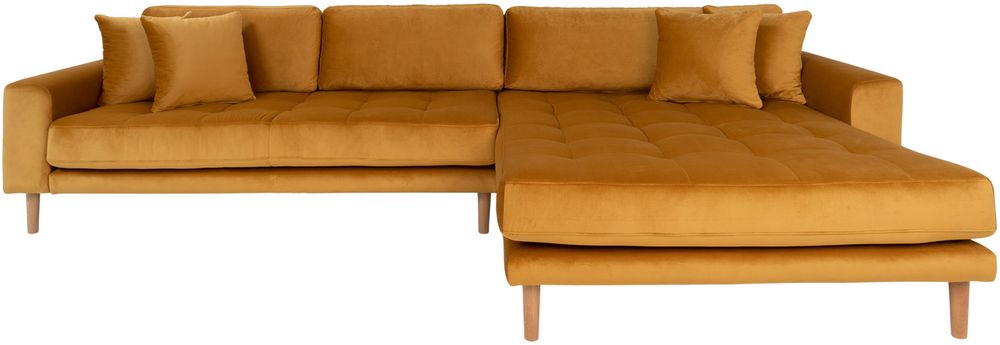 Lido divansoffa h�ger - Gul