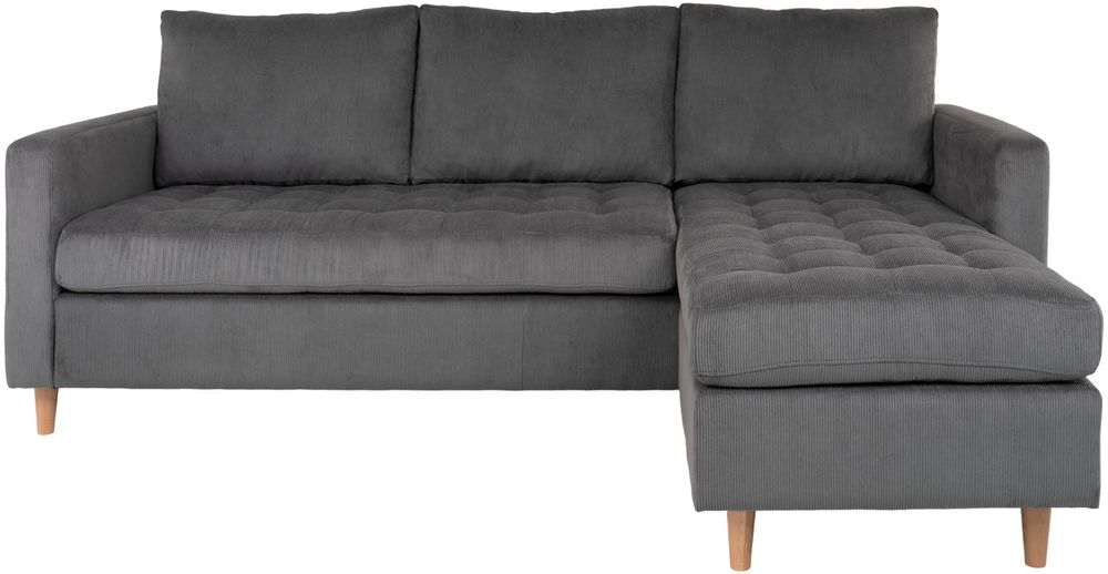 Firenze Divansoffa - M�rkgr�/bok