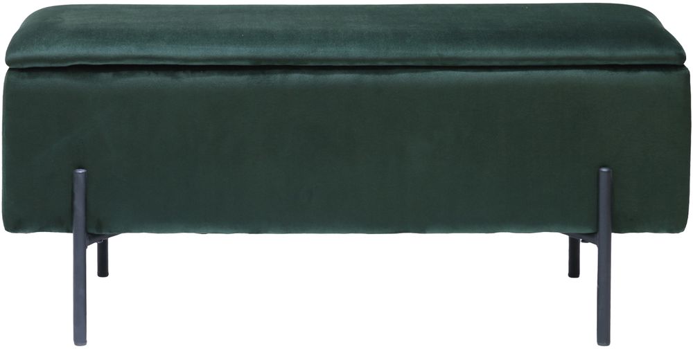 Watford Bank met opberger - Groen