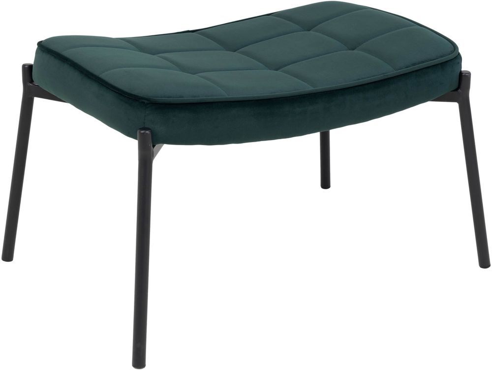 Glasgow Voetenbank - Groen/Zwart