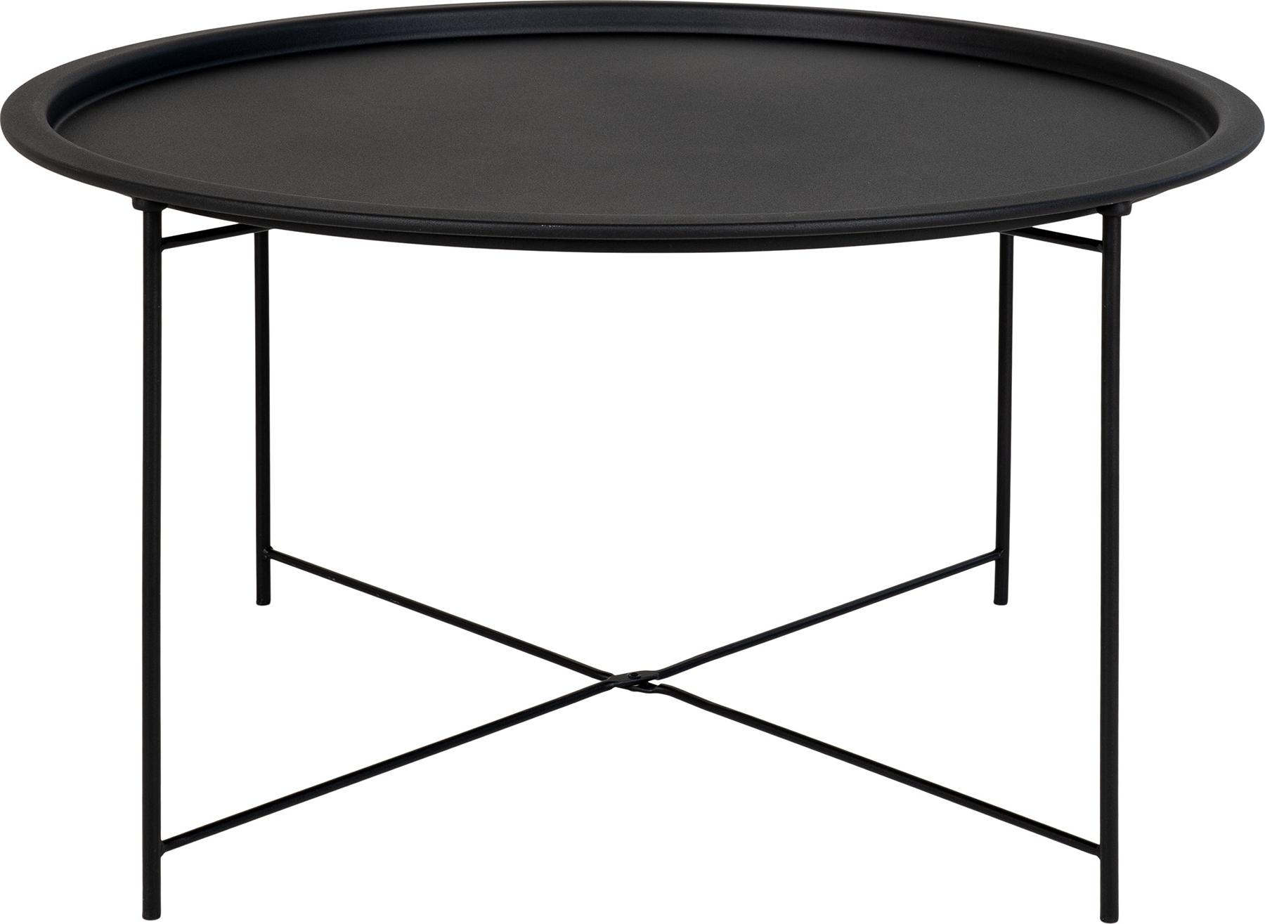 Bastia soffbord �75 cm - Svart
