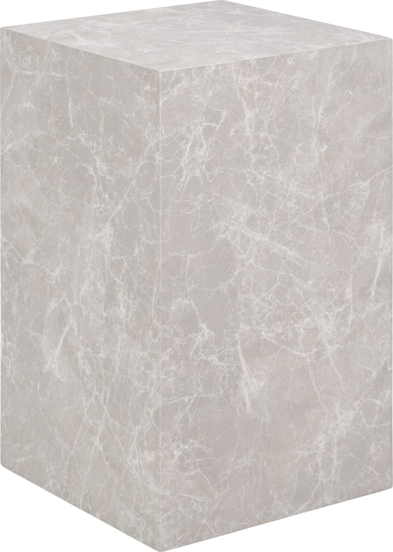 Praagse bijzettafel 30 x 30 cm - Marmer