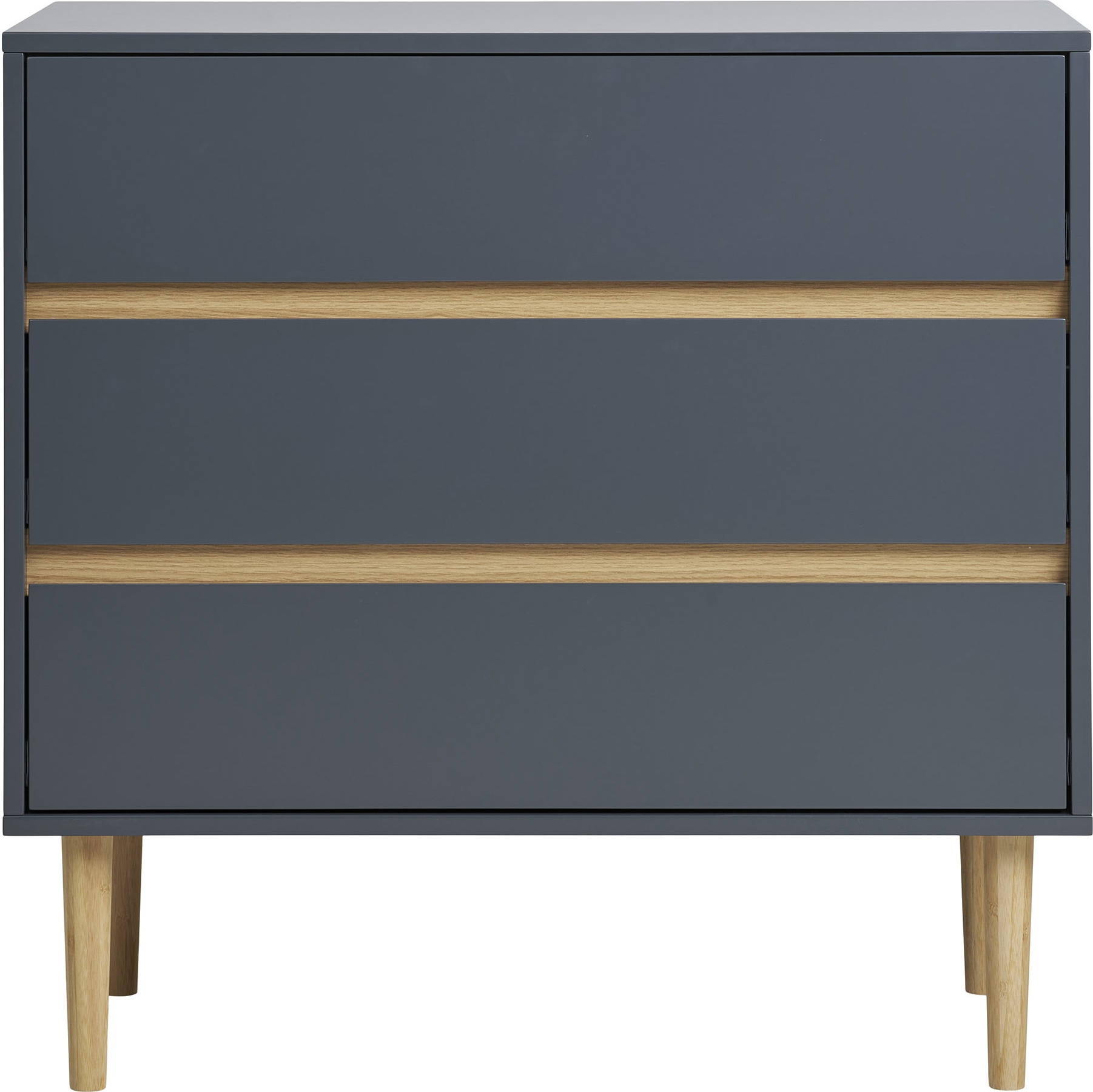 Bisley ladekast - Donkergrijs/grenen