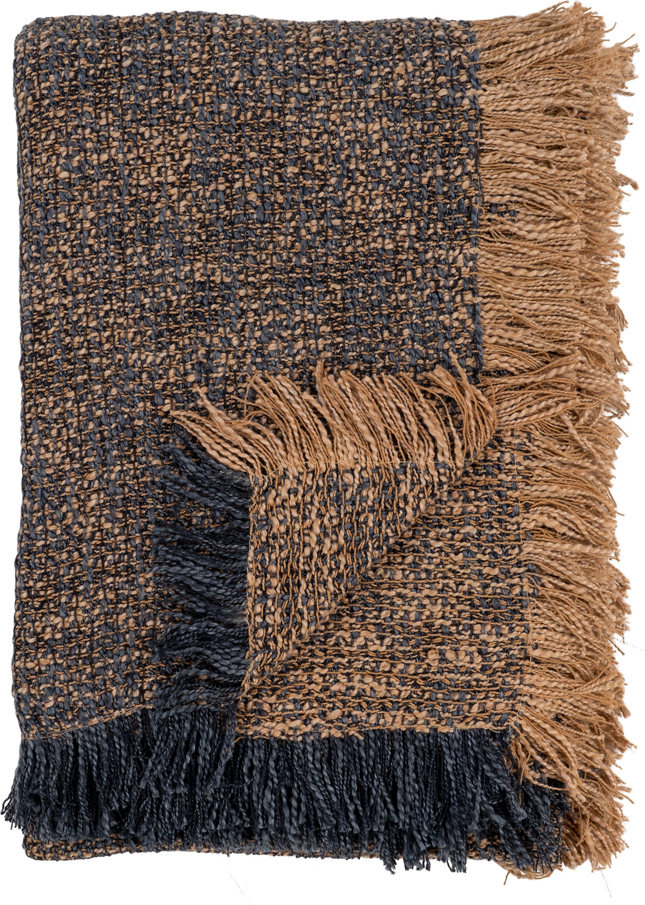 Ely pl�d Bl�/Gul 130 x 170 cm