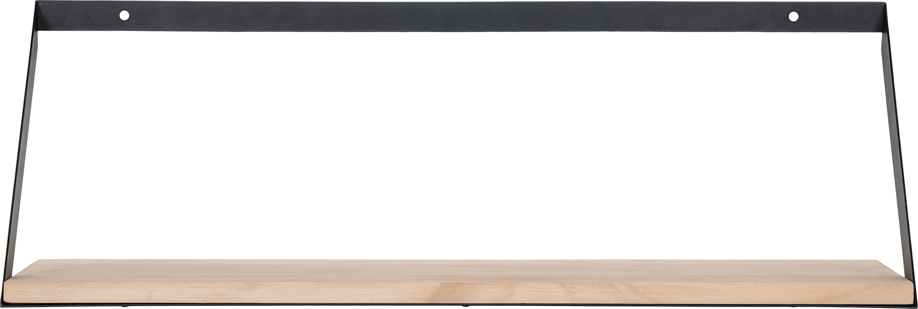 Basel wandplank - Beige/zwart