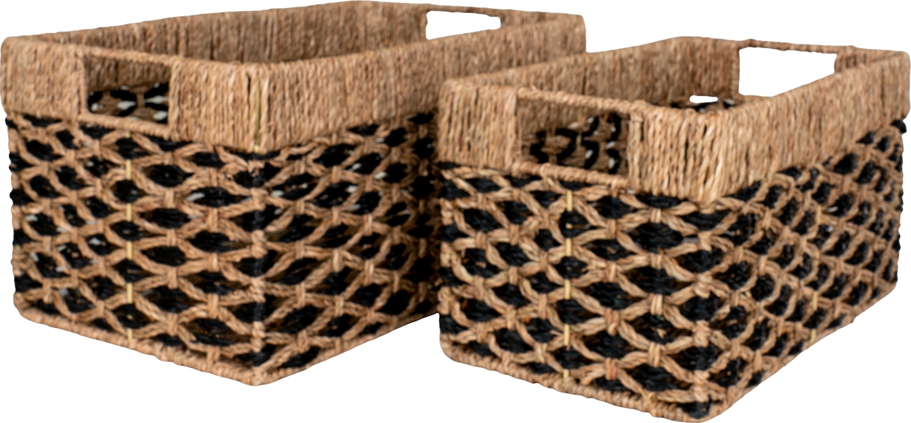 Salat korgset - Beige/svart