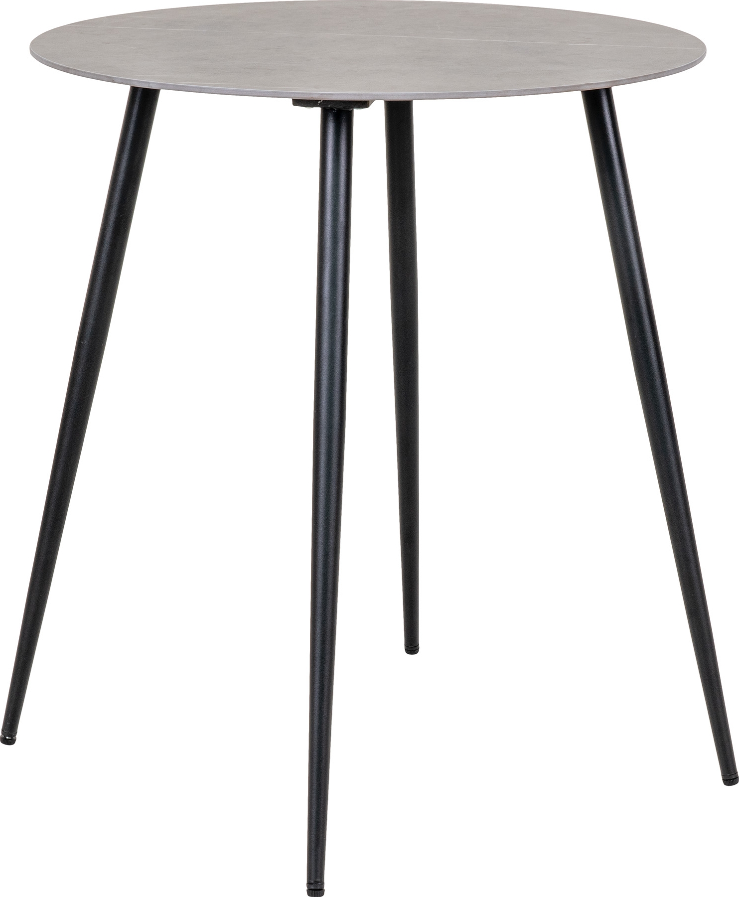 Lazio eettafel �60 cm - Grijs/zwart