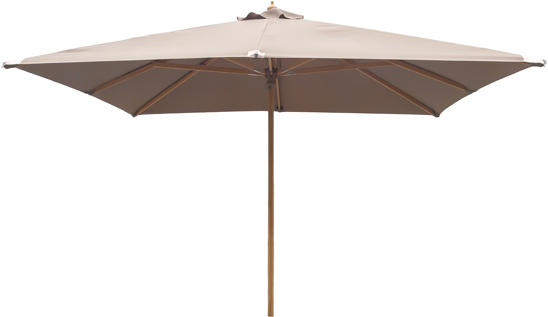 Orlando parasol 300x300 cm Beige / Hout