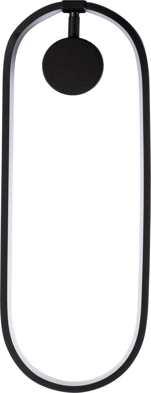 Tranceto wandlamp - Zwart