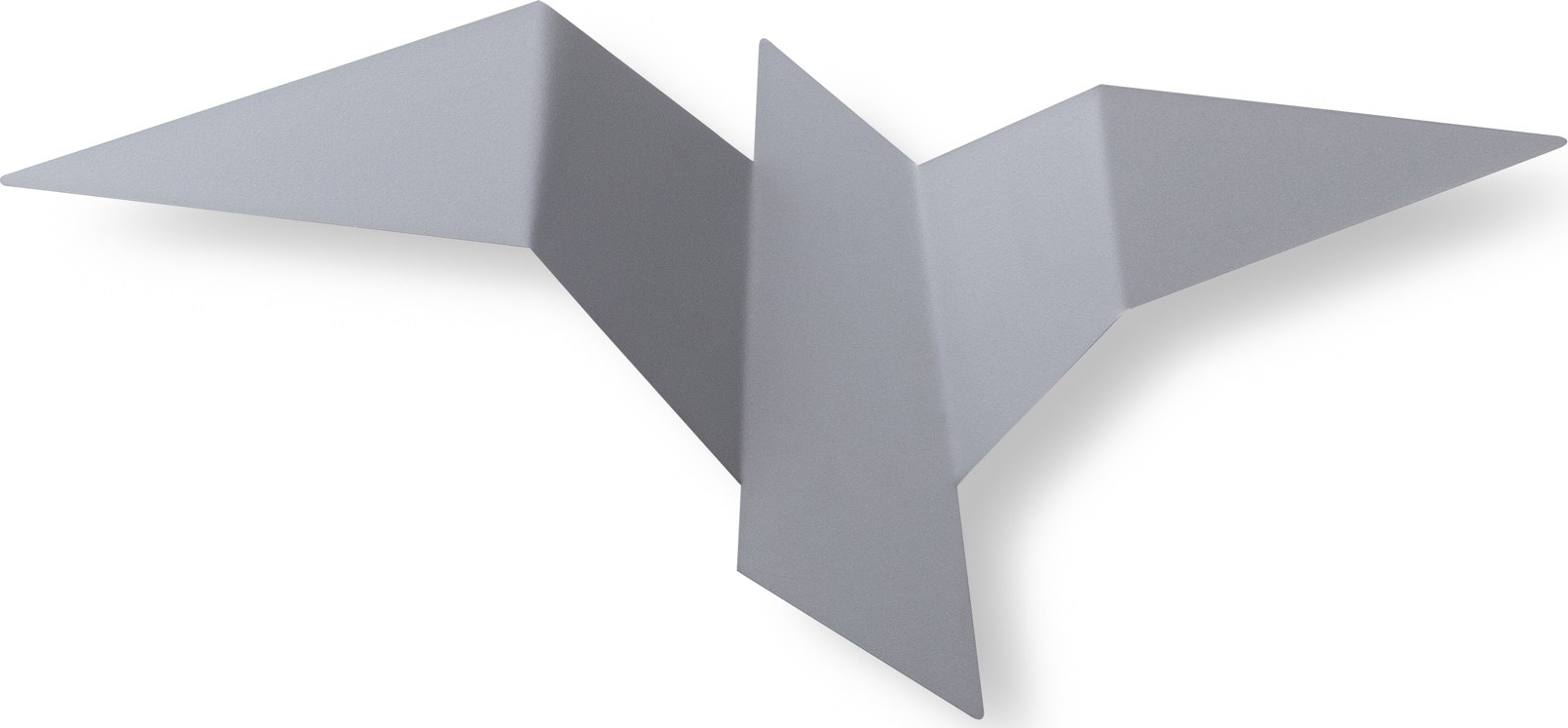 Pacali wandlamp 56 x 24 cm - Grijs