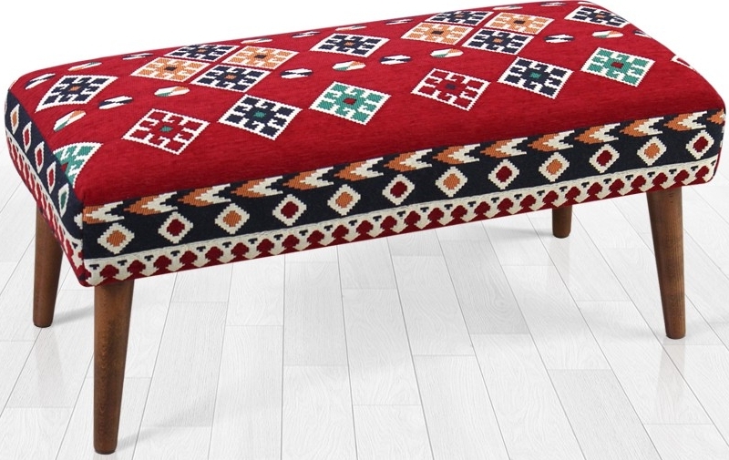 Vezir kruk 3 - Veelkleurig Vezir kruk 3 - Veelkleurig