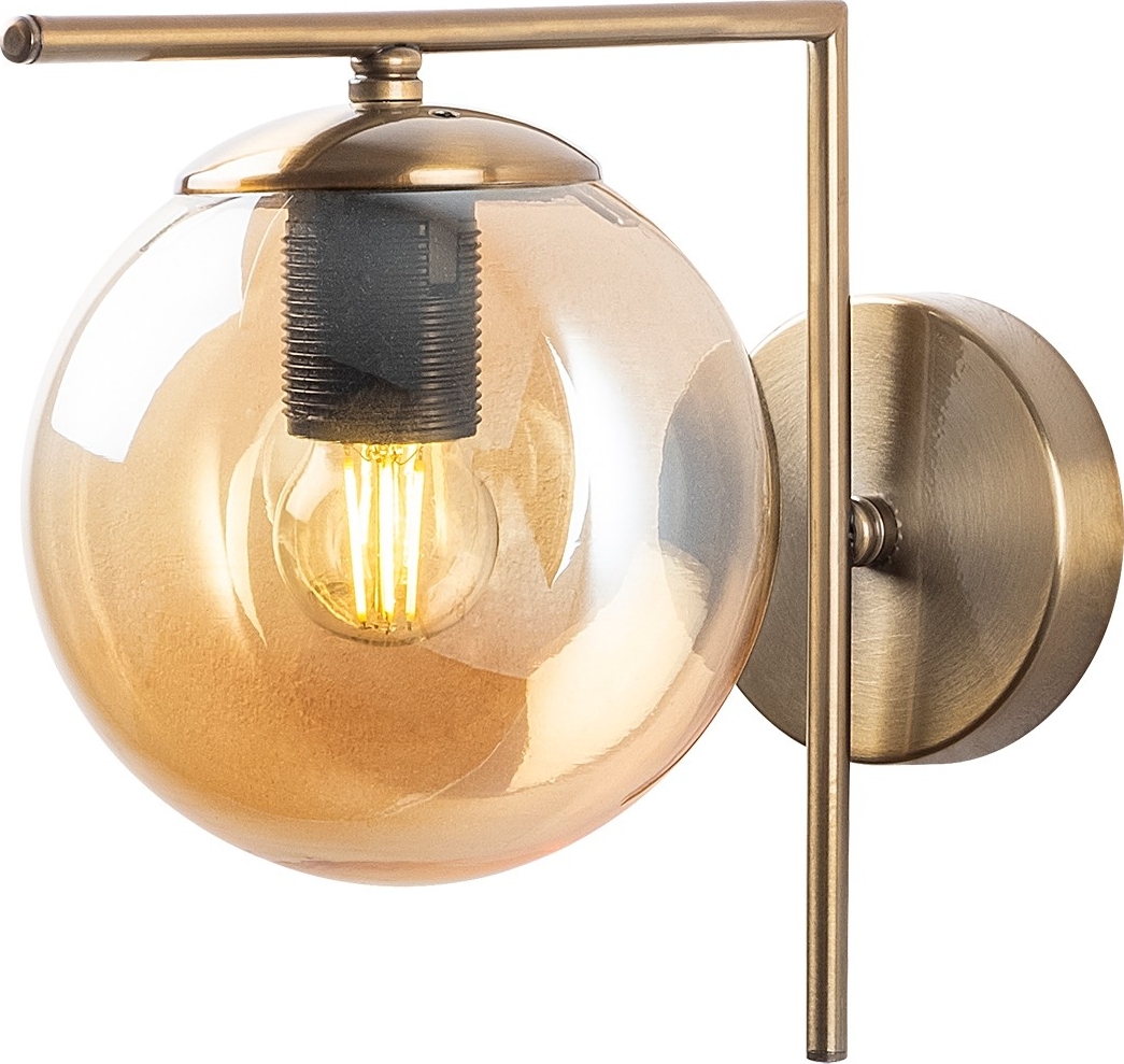 Monde wandlamp - Antiek/helder