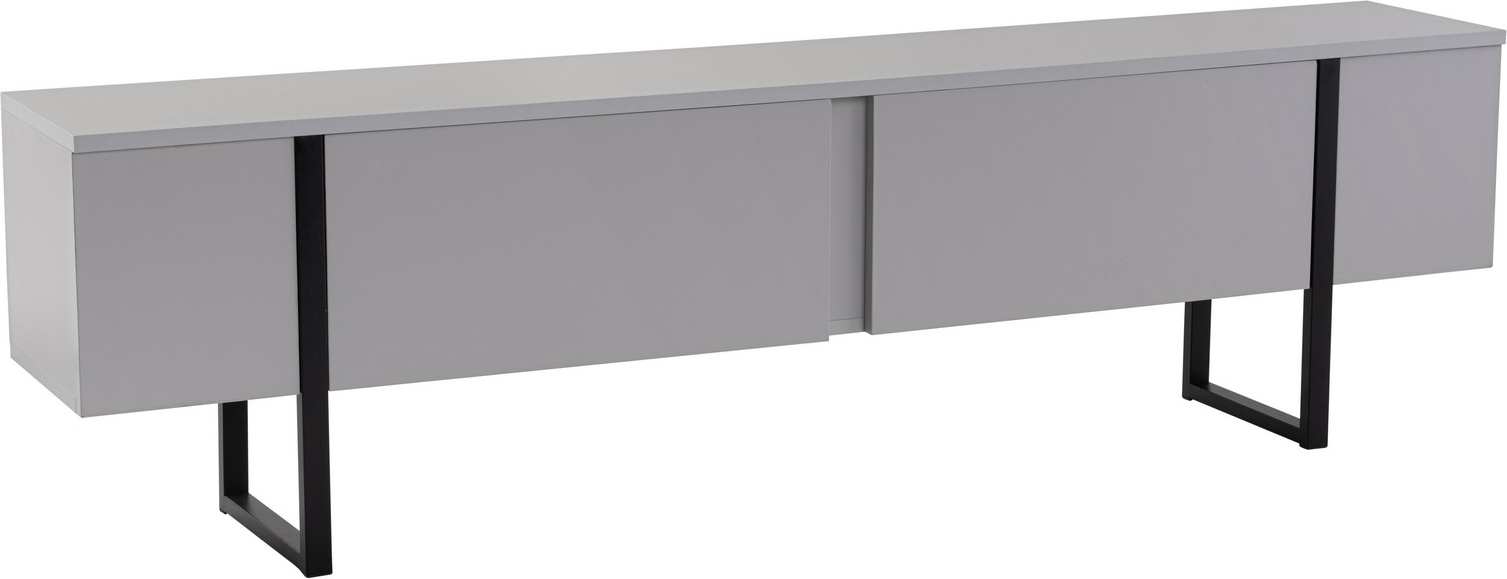 Serenity TV-b�nk - Gr�/svart