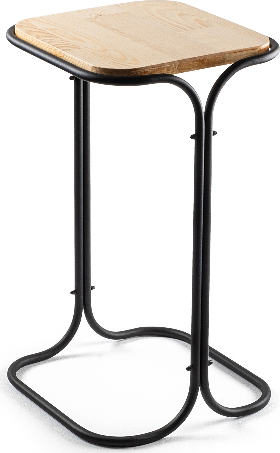 Vela 1 bijzettafel - Zwart/beige