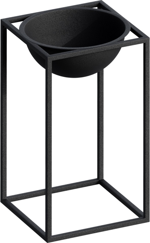 Plato 22 pot - Zwart Plato 22 pot - Zwart