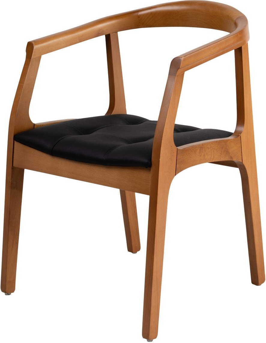 Mira fauteuil - Eiken/zwart