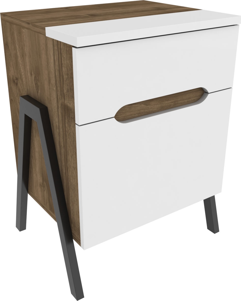 Neva s�ngbord - Valn�t/vit