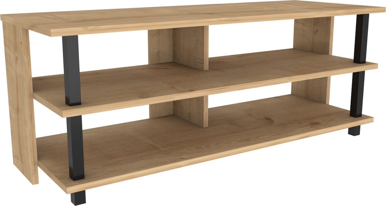 Pueblo mediabank - Zwart/eiken