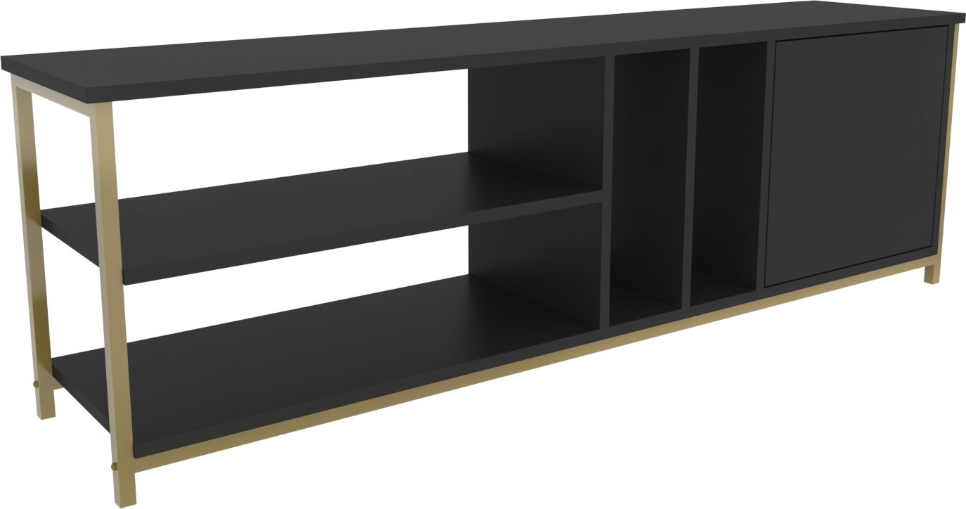 Oneida TV-bänk - Guld/antracit Oneida TV-bänk - Guld/antracit